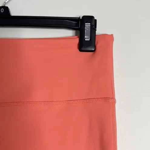 Zyia Active Tangerine Angle Block Light n Tight High-Rise Leggings crop Size 6-8