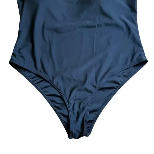 NWT Evolyline Asymmetric Black Swimsuit One Shoulder XXL Minimalist Resort