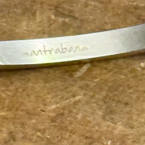 MantraBand Peace Comes From Within cuff bangle bracelet