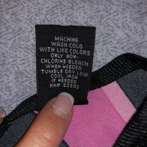 New York And Company Chevron Capped Sleeve Blouse