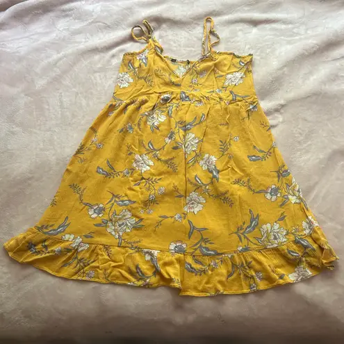 O'Neill Yellow Floral Dress