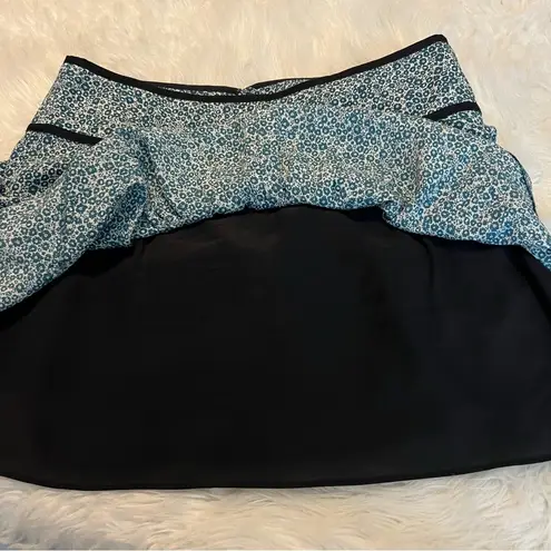 Burberry  Brit Ditsy Floral Silk Skirt Women’s US Size 12 Black Trim & Lining