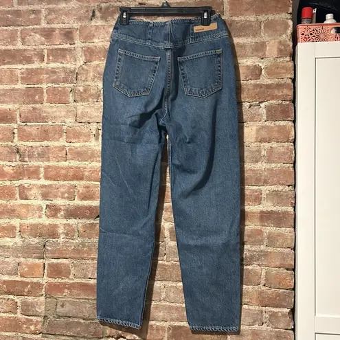 GRLFRND Amelia Pleated Bluest Goodbye Tapered Trouser jeans Size 28