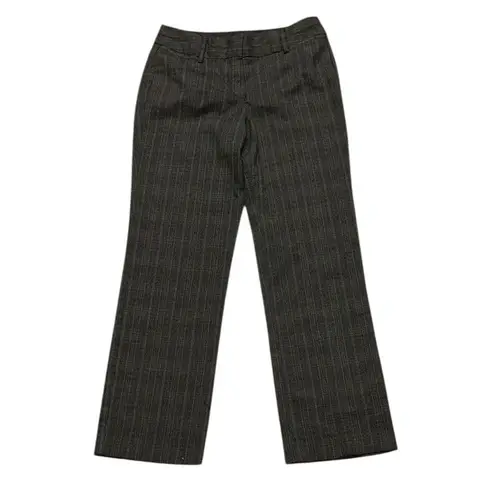 Zac & Rachel Plaid Brown & Pink Dress Pants(Size 8)