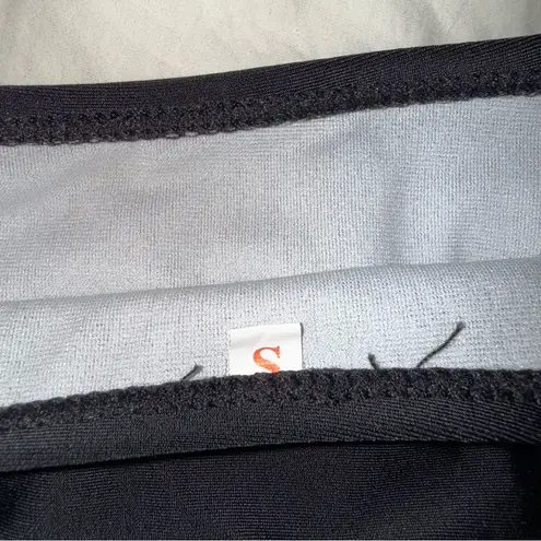 Tropical Green and Black Bikini with Leaf Print