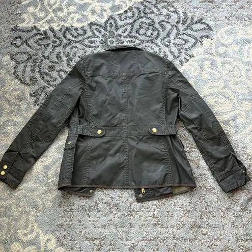 J.Crew  Relaxed Boyfriend Downtown Field Jacket Dark Army Green XS