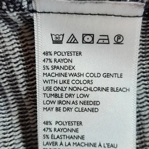 Urban Outfitters Out From Under Black Striped Dolman Sleeve Sweater Size Small Fuzzy Sweater