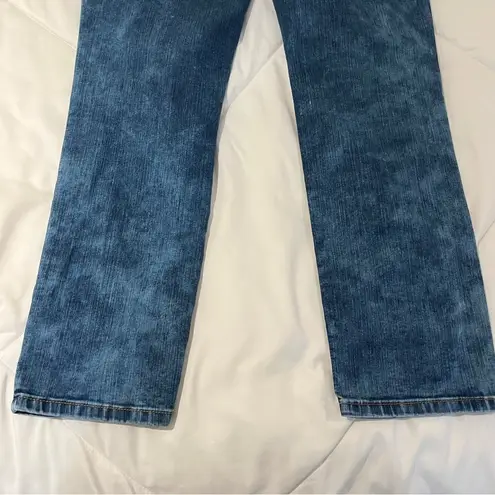 Apt. 9  straight capri acid wash jeans