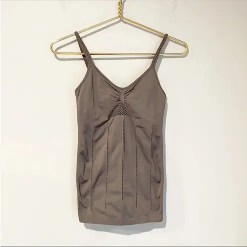 Stella McCartney adidas SET cement mushroom color essential studio tights & tank Gray Size undefined