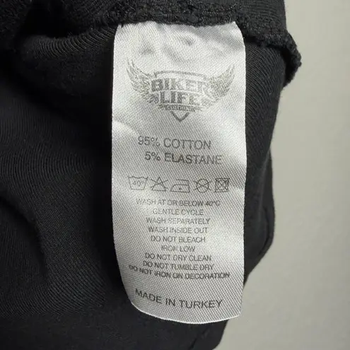 BikerLife Women's Biketoberfest 2023 Skull Rhinestone Tank Top 3XL Black Goth Size undefined