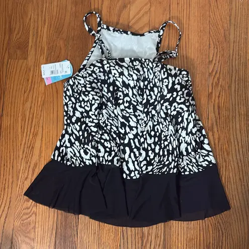 Swim Solutions Pleated High