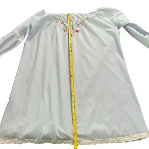 Whimsical Garden Party Tunic | Boho Floral Embroidery | Size M/L