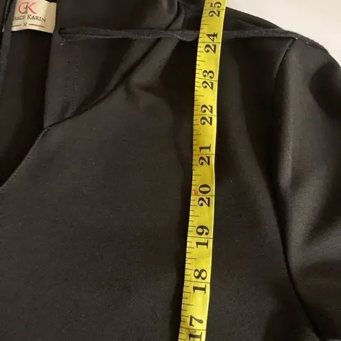 Grace Karin , Hooded Women’s Top, black, Sz M