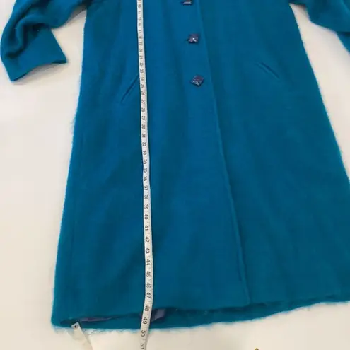 Don Elliot Vintage Women’s Oversized Coat Wool Blend Lined Button Down EUC Sz 2X