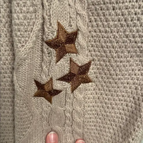 The Tortured Poets Department Cardigan TTPD Brown Women's Large Tan