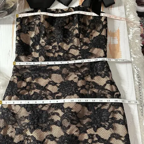 Bronx and Banco Willow Mini Noir Black Dress Size US 8 Large