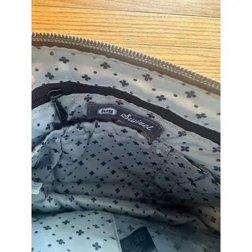 Lug Swivel Convertible Crossbody Bag Lily Grey Gray