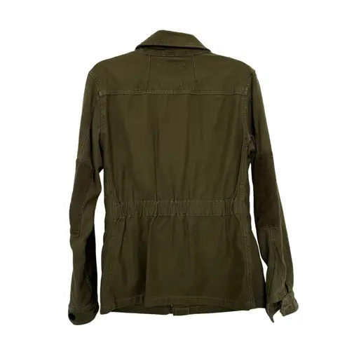 Maison Scotch Botanic Summer Military Jacket Green Size 6