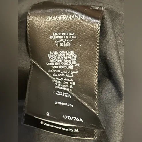 Crush Scalloped Midi Skirt Zimmermann size 2