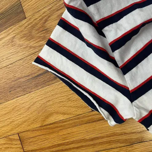 FRANK & EILEEN Harper Perfect Tee Maxi Dress Small Red White Blue NEW America