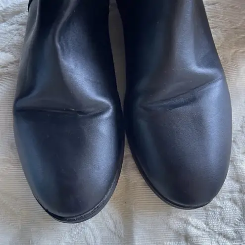 Karen Scott Women’s Deliee 2 Calf Knee-High Riding Boots Size 10 Brown Black Zip