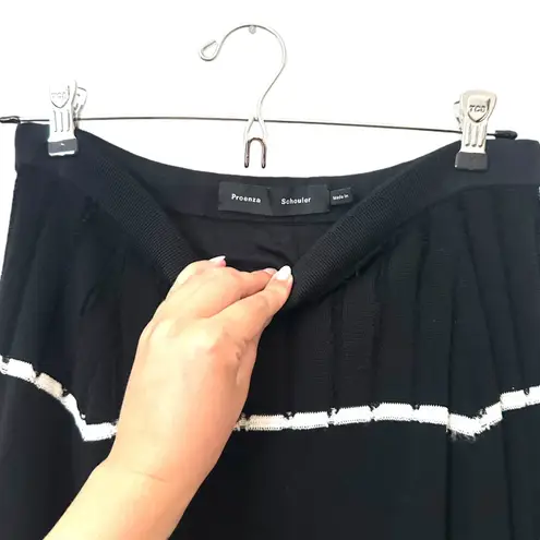 Proenza Schouler Striped Knit Midi Skirt Sz Small