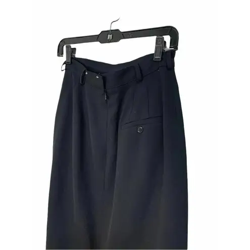 Austin Reed Vintage Wool Skirt Midi Black Size 6