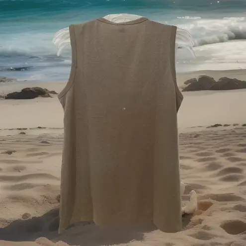 NWT Chic BOHO J.Crew sparkle scoop neck Beige women's H3655 shimmer Holiday S Tan Size 4