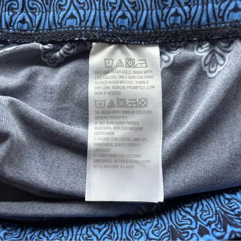 Susan Graver maxi navy blue skirt size LP