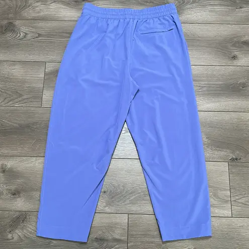 Athleta  Arrival‎ Mid Rise Casual Ankle Pants Dark Adonis Lilac Pants Size 12