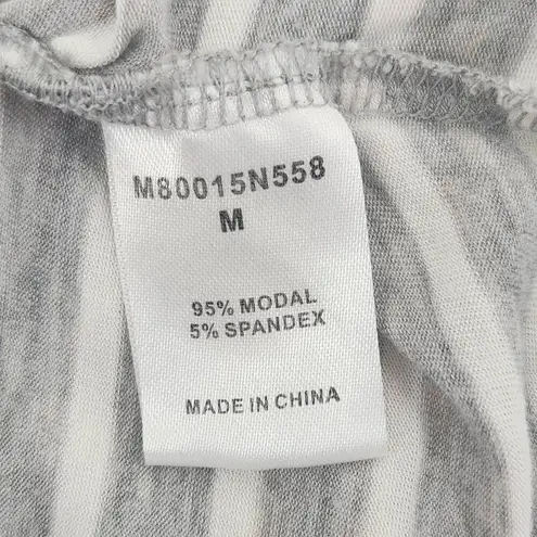 Tart Maternity Gray Stripe Ruched T