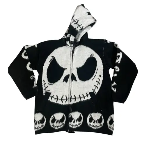 Yachai Small Unisex Skellington Handmade By Kichwa Tribe Wool blend Hooded