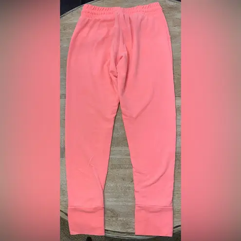Free People FP Movement Women’s Size Medium Cotton Blend Peach Joggers Orange