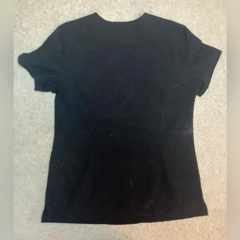 FIGS Casma Three Pocket Scrub Top Size Extra Small Black