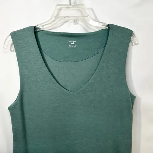 Horny Toad & Co Medium Tank Top Sleeveless V Neck Green Capsule Casual Knit 348