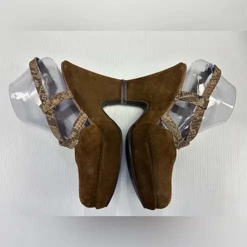 Cordani Slingback Brown Suede