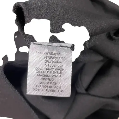 Tiger Mist  Black Spaghetti Tie Strap Swing‎ Tank Top Size XS