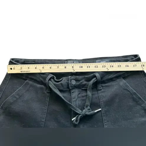 Judy Blue Women's High Rise Wide Leg Jean joggers Black Size 18 Casual