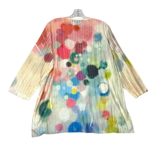 Ali Miles Burnout Printed 3/4 Sleeve Hi