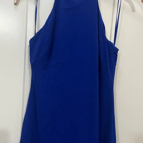 Badgley Mischka Cobalt Blue Racing Gown Size 0 US $660