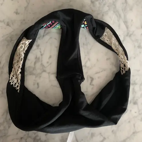 Ella Moss Dream Weaver Embroidered Netted Bikini Bottom