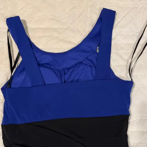 Jodi Kristopher S Blue and Black Women's Dress