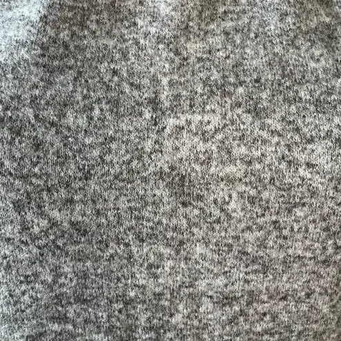 Go Couture boatneck dolman sleeve knit sweater in heather gray size L