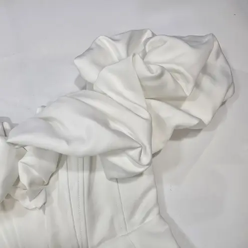 Line and Dot Samara Dress in Off White Medium