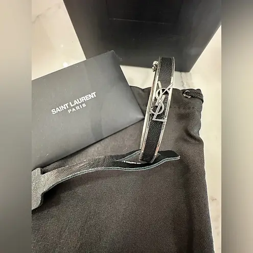 YSL Monogram Bangle Bracelet