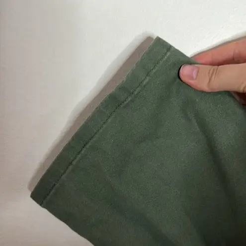 NYDJ green lift tuck technology crop jeans size 0