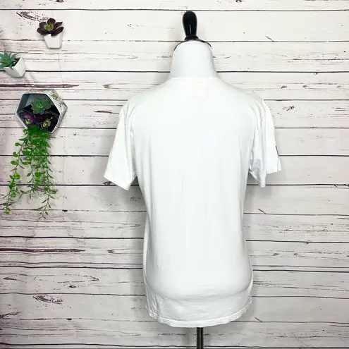 Married to the Mob White Sunset Logo Short Sleeve T