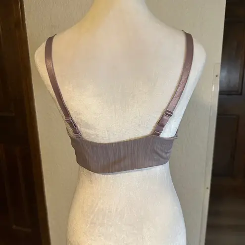 Vanity Fair 75339 Full Coverage Underwire Bra 38D Shimmer Taupe Front Closure - Image 6