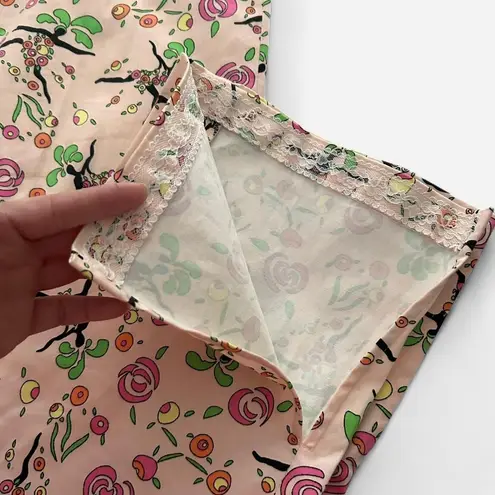 Tibi Quirky Fun Y2K Boho “Dancing Women” Print Pants – Novelty Graphic (Size 4)