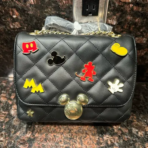 Lounge Fly Disney Mickey Mouse Icons Quilted Crossbody Bag BoxLunch Exclusive
